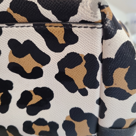 Coach Ocelot Leopard Shopper Tote - Picture 6 of 9